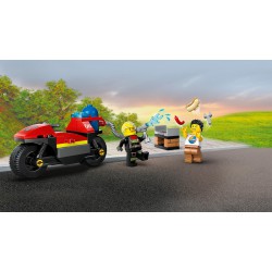 Lego City Hasičská záchranná motorka 60410