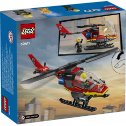 Lego City Hasičský záchranný vrtulník 60411