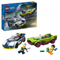 Lego City Honička policejního auta a...