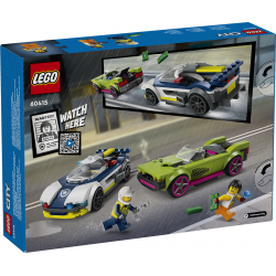Lego City Honička policejního auta a sporťáku 60415