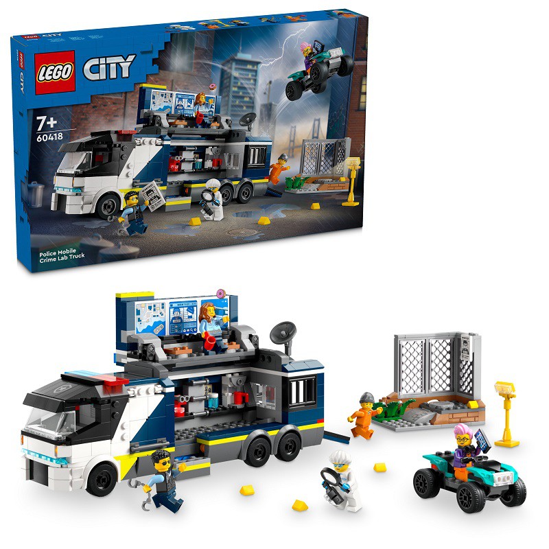 Lego City Mobilní kriminalistická laboratoř policistů 60418