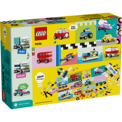 Lego Classic Tvořivá vozidla 11036
