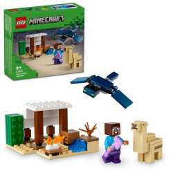 Lego Minecraft Steve a výprava do pouště...