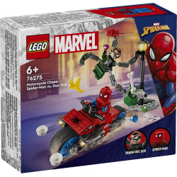 Lego Marvel Honička na motorce: Spider-Man vs. Doc Ock 76275