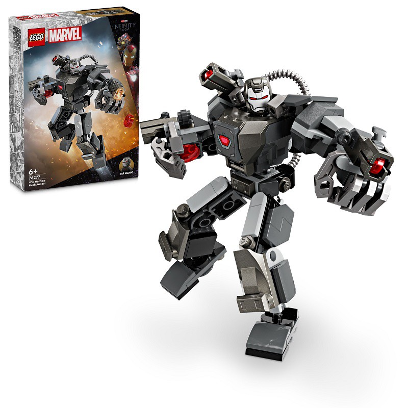 Lego Marvel War Machine v robotickém brnění 76277