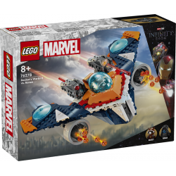 Lego Marvel Rocketův tryskáč Warbird vs. Ronan 76278
