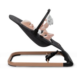 Houpací lehátko Kidwell LARO Black / Wooden