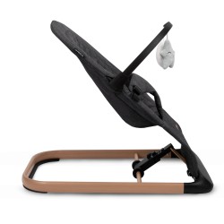 Houpací lehátko Kidwell LARO Black / Wooden