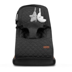 Houpací lehátko Kidwell LARO Black / Wooden