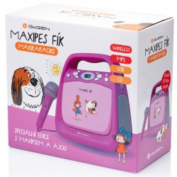 GoGen Maxipes Fík MAXI KARAOKE růžové