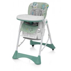 BABY DESIGN PEPE 2022 Jídelní židlička - 04 Green