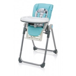 Baby Design Lolly 2019 tyrkysová Jídelní židlička