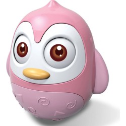 Bayo kývací hračka tučňák růžová