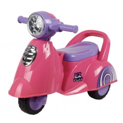 Baby Mix Motorka se zvukem SCOOTER růžová