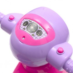 Baby Mix Motorka se zvukem SCOOTER růžová