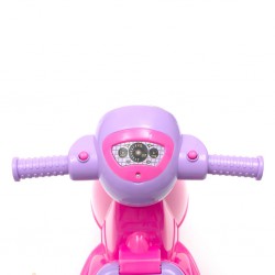 Baby Mix Motorka se zvukem SCOOTER růžová