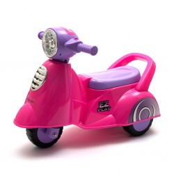 Baby Mix Motorka se zvukem SCOOTER růžová