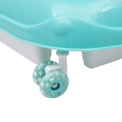 Baby Mix Dětské chodítko volant kolečka MINT