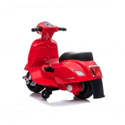 Baby Mix Vespa dětská elektrická motorka červená