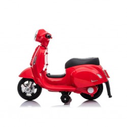 Baby Mix Vespa dětská elektrická motorka červená