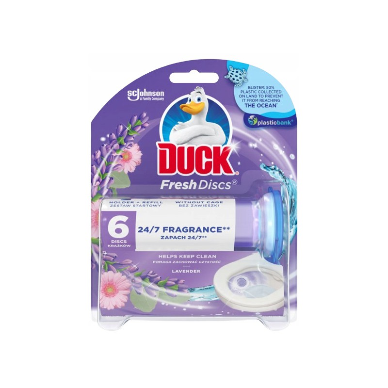 Duck Fresh Discs WC gel Levandule 36 ml Duck Fresh Discs WC gel Levandule 36 ml