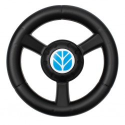 Baby Mix traktor s vlečkou a nářadím New Holland modré