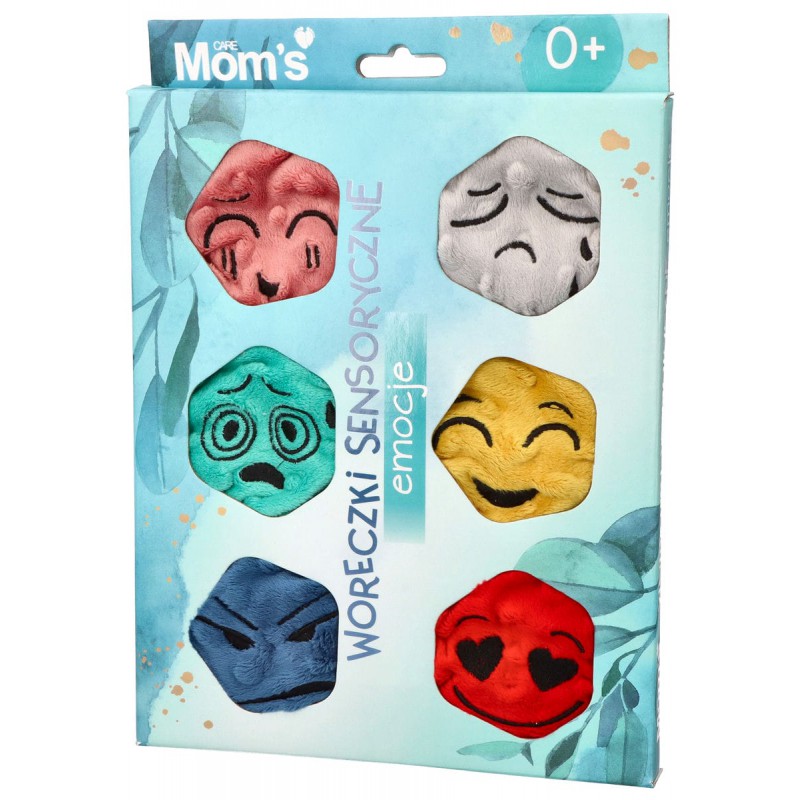 Mom's Gymnastické senzorické polštářky 6 ks s výplní Mom's Gymnastické senzorické polštářky 6 ks s výplní