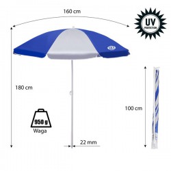 Plážový slunečník NILS Camp NC7813