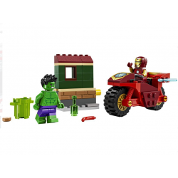 LEGO Marvel 76287 Iron Man s motorkou a Hulk