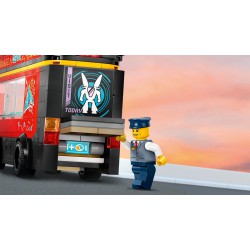 LEGO City 60407 Červený dvoupodlažní vyhlídkový autobus