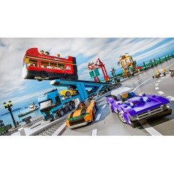 LEGO City 60407 Červený dvoupodlažní vyhlídkový autobus