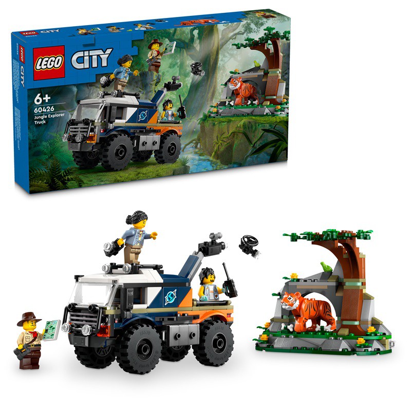 LEGO City 60426 Terénní vůz na průzkum džungle LEGO City 60426 Terénní vůz na průzkum džungle