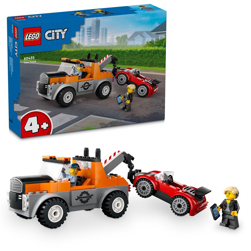 LEGO City 60435 Odtahový vůz a oprava sporťáku