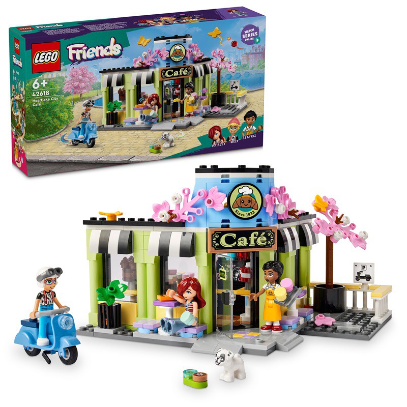 LEGO Friends 42618 Kavárna v městečku Heartlake LEGO Friends 42618 Kavárna v městečku Heartlake