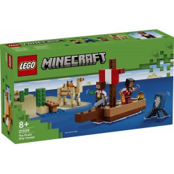LEGO Minecraft 21259 Plavba na pirátské lodi