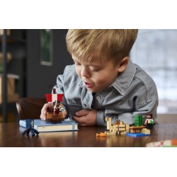 LEGO Minecraft 21259 Plavba na pirátské lodi
