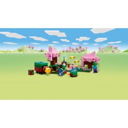 LEGO Minecraft 21260 Zahrada s rozkvetlými třešněmi