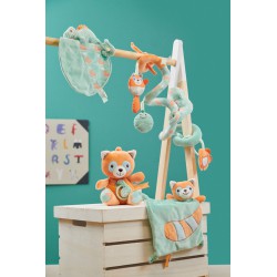 CHICCO Závěsná hračka Spirála na kočárek Chameleon