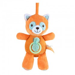 CHICCO Hrací skříňka Panda červená