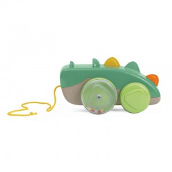 CHICCO Hračka na tahání Krokodýl Eco+ 12m+