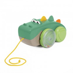 CHICCO Hračka na tahání Krokodýl Eco+ 12m+