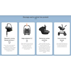 Autosedačka MAXI COSI CabrioFix i-Size Essential Graphite