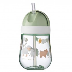 Mepal Mio dětský hrneček s brčkem 300ml Little Farm