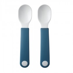 MEPAL Mio Deep Blue plastová dětská jídelní souprava 3 dílná