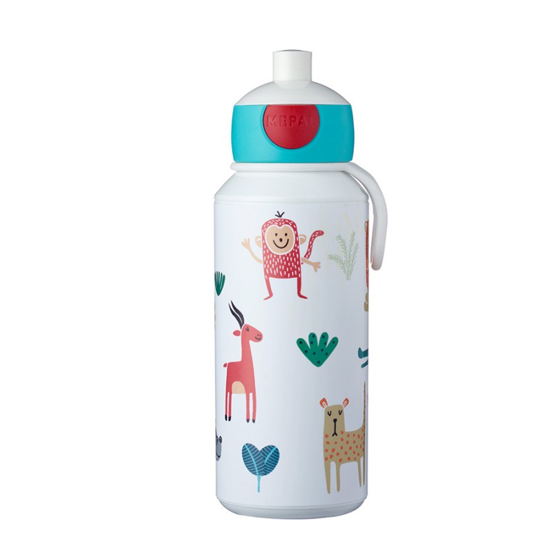 Mepal Campus láhev na vodu pop-up 400 ml Animal Friends Mepal Campus láhev na vodu pop-up 400 ml Animal Friends