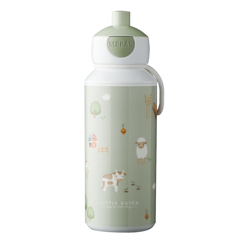 Mepal Campus láhev na vodu pop-up 400 ml Little Farm Mepal Campus láhev na vodu pop-up 400 ml Little Farm