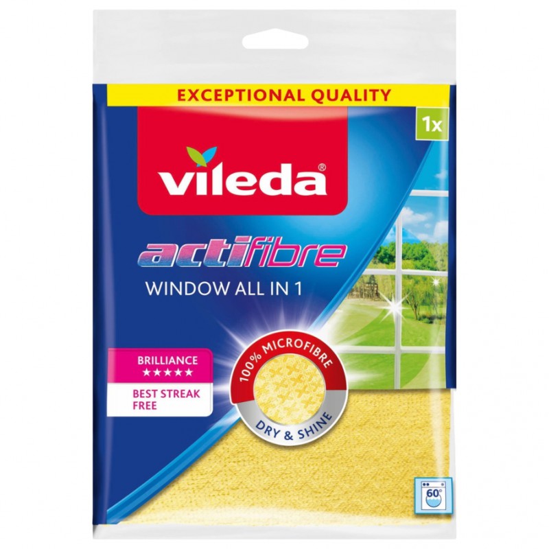 Utěrka na okna VILEDA Actifibre Utěrka na okna VILEDA Actifibre