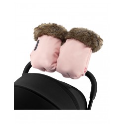 MoMi Rukavice ke kočárku růžový