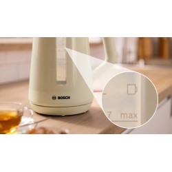 Rychlovarná konvice TWK 1M127 1,7L 2400W béžová