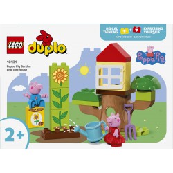 Lego Duplo Prasátko Peppa – zahrada a dům na stromě 10431